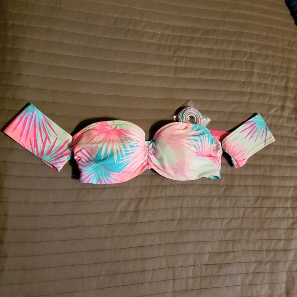 🌷Xhilaration bikini top bra size D/DD - Picture 2 of 6